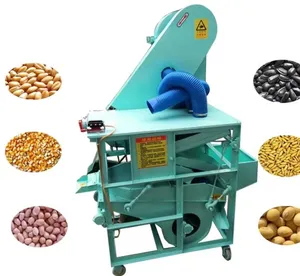 High Efficient Large Capacity Coffee Beans Cacao Beans Cleaner Vibration Grain Cleaner Bean Seed Cleaning Machine