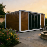 Capsule d'hébergement extérieure moderne, hôtel-capsule, maison mobile, cabane, villas de luxe, maisons préfabriquées en conteneurs
