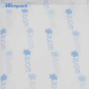 Papel de Regalo Impermeable Brillante Personalizado Biodegradable, Papel Encerado Color Marfil para Envolver Sándwiches, Hamburguesas y Jabones - Product Image 3