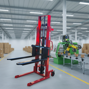 スタッカー手動油圧式1t 2t 1.6m 2m 2m - Product Image 3