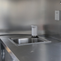 Camion de cuisine mobile multifonctionnel en acier inoxydable certifié DOT, camion de restauration rapide, remorque, chariot à café, chariot à glaces, chariot à en-cas