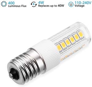 LOHAS 4W E17 LED Ampoules de maïs blanc chaud Mini LED 2835 Ampoules en céramique pour lustre Machine à coudre pour usage résidentiel - Product Image 4