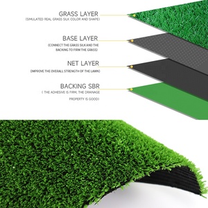 Tapis d'herbe artificielle décoratif de 10 mm et 15 mm, <span class=keywords><strong>gazon</strong></span> synthétique <span class=keywords><strong>en</strong></span> <span class=keywords><strong>rouleau</strong></span> <span class=keywords><strong>pour</strong></span> la décoration de mariage et le revêtement de sol d'événements et d'expositions - Product Image 3