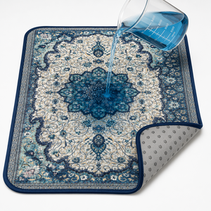 Fancie Persian Pattern Washable Eco-Friendly TPU Waterproof Non Slip Absorbent Pet Mat <strong>Rug</strong> Style Dog Training Pad OEM Wholesale - Product Image 3