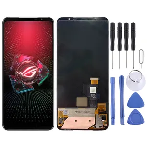 Drop Shipping LCD Screen and Digitizer Full Assembly for Asus ROG Phone 5 ZS673KS I005DA