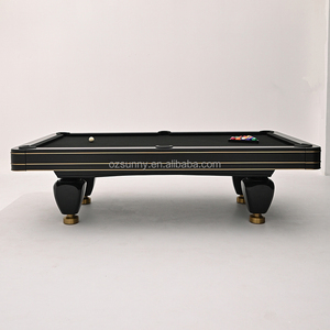 Table de <span class=keywords><strong>billard</strong></span> américaine professionnelle de haute qualité, personnalisable et durable, pour usage domestique et commercial, 8 ou 9 boules, 7, 8 ou 9 pieds, en ardoise et bois massif - Product Image 2