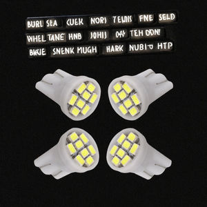 ขายดี ราคาสุดคุ้ม T10 T20 W5W 1206 8smd แสงสีขาวธรรมชาติ สำหรับ Accord Aerodeck ไฟเลี้ยว ไฟรถยนต์ ไฟ LED อัตโนมัติ - Product Image 3