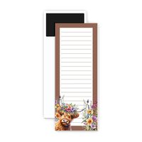 Bloc de Notas Personalizable de Papel Suave con Aroma, Diseño de Dibujos Animados en Color Personalizado, Bloc de Notas Autoadhesivo Removible, Lista de Compras CMYK