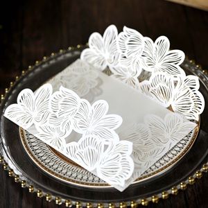 Cartes de vœux d'invitation de mariage 3D personnalisées Papier surdimensionné avec design personnalisé - Product Image 3