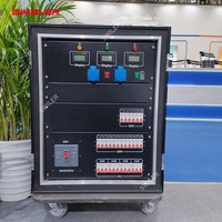 Distributeur de puissance triphasé 200A avec prises Edison Twist Lock, 18/24/36 sorties, pour scène, DJ, éclairage de concert, usage américain