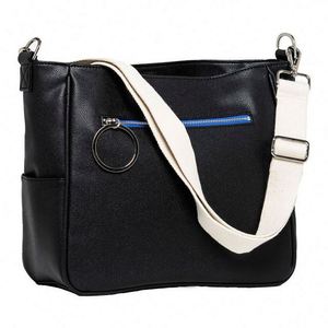 Muestra gratuita: Bolsillo frontal personalizable con bolsillos grandes de malla para botellas de agua, almacenamiento de ropa y equipo deportivo - Product Image 3