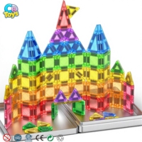 Juego de 100 Piezas de Juguetes Magnéticos Mini para Niños, Bloques de Construcción Magnéticos Educativos