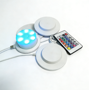 Base de lampe à induction <span class=keywords><strong>LED</strong></span> USB de remplacement pour meubles de table 85 mm 120 mm - Product Image 6