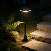 Lampadaire solaire LED en aluminium moulé sous pression 5W, IP65, étanche, pour pelouse extérieure, jardin, paysage, allée