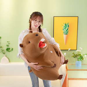 Venta al por Mayor Directa de Fábrica Delfín, Juguetes de Peluche Súper Suaves de Marmota, Decoración para el Hogar, Regalo del Día del Niño - Product Image 2