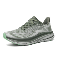 Chaussures de course sur route légères pour hommes et femmes, baskets basses, chaussures de sport, semelle intérieure en EVA, plateforme, tissu extensible, été, printemps
