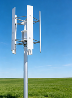 Éolienne à axe vertical de type H haute tension 1KW 2KW 5KW 10KW pour usage domestique – Système de production d'énergie éolienne hors réseau