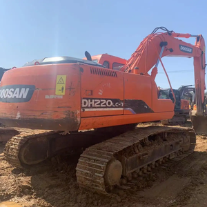 Excavadora sobre orugas Doosan, excavadora sobre orugas, excelente, original, usada, fuerte capacidad de trabajo, caja de cambios de motor de 22 toneladas y 1,18 M - Product Image 5