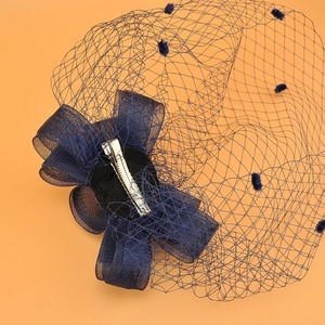Promotion : Fascinator <span class=keywords><strong>vintage</strong></span>, coiffe de fête à thème, <span class=keywords><strong>filet</strong></span> à <span class=keywords><strong>cheveux</strong></span> élégant pour femmes, dames et jeunes filles - Product Image 6