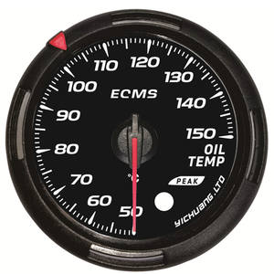 2.5" 60mm Car LED <strong>Oil</strong> <strong>Temperature</strong> Gauge Meter Kit Auto <strong>Oil</strong> Temp with <strong>Sensor</strong> Brand New - Product Image 1