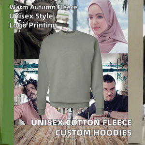 Sudaderas con Capucha de Algodón y Felpa Ecológicas Personalizadas Unisex de la Mejor Calidad, al por Mayor, con Impresión de Logotipo OEM - Product Image 2