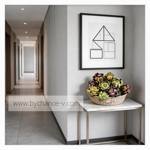 Centros de mesa para fiestas y eventos, decoración de galería, arreglos florales, alcachofa falsa para la decoración de la Mesa de la cocina de la casa - Product Image 5