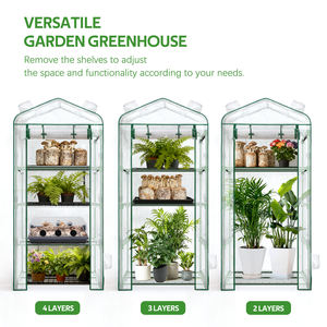 <span class=keywords><strong>Kit</strong></span> moderne et compact en métal pour la <span class=keywords><strong>culture</strong></span> de <span class=keywords><strong>champignons</strong></span> avec étagère à 4 niveaux et LED à spectre complet, facile à assembler pour jardin domestique - Product Image 2