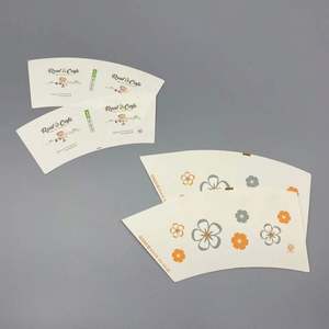 Gobelets en papier de haute qualité, 150-350 g/m², double face, enduits de PE, jetables, simples et doubles, pour aliments et salades - Product Image 2