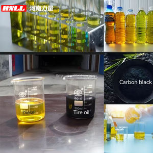 Standart dışı dizel yakıt yağı damıtma tesisi için iyi kar küçük ölçekli atık lastik plastik Pyrolysis yağı - Product Image 6