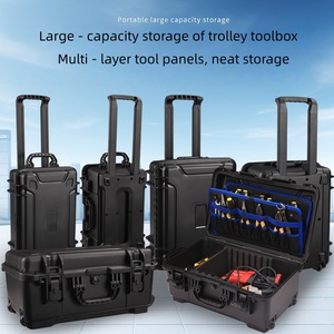 Nhà máy-trực tiếp cụ Chống sốc & chống ẩm Thiết bị bao bì Xe đẩy trường hợp, công cụ mô hình hộp lưu trữ - Product Image 3