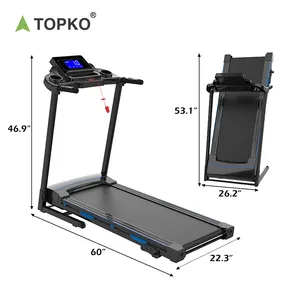 TOPKO atacado de alta qualidade para uso em escritório doméstico mini esteira dobrável máquina de caminhar