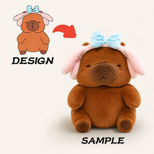 personnalisé mini sac à dos en peluche pour l'école mignon enfants PP coton remplissage maille doublure soulagement du Stress - Product Image 1