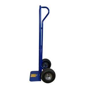 हैंड पुश ट्रॉली 250 किलो डबल रबर व्हील सभी इलाके हैंडलिंग मशीन गाड़ी ट्रक - Product Image 5