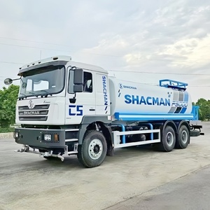 Camión Cisterna de Agua Diésel Shacman 6x4 Nuevo, Camión Cisterna Manual con Aspersor de 10000L-20000L, Camión de Riego a Bajo Precio - Product Image 3