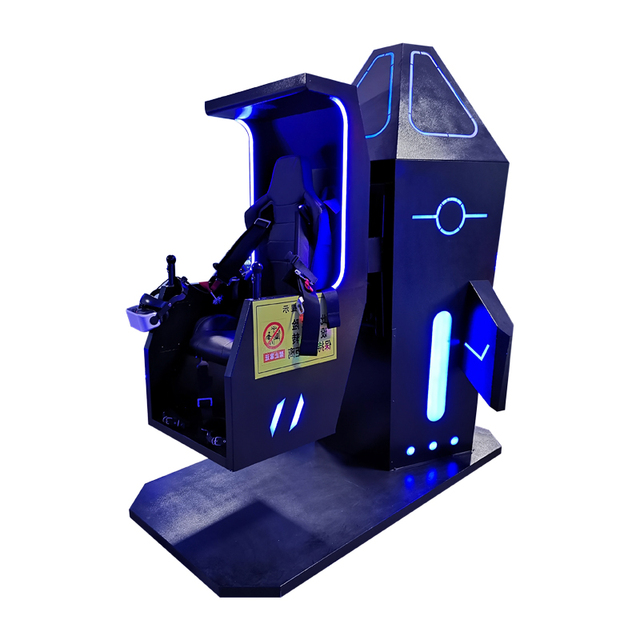 Theme Park VR Flying 360 Degree Simulator Rotation With VR Glasses 360 Degree Rotational Roller Coaster Game Machine