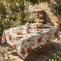 Protège-table en plastique personnalisable, imperméable, résistant à l'huile, écologique, durable, facile à nettoyer, résistant à la chaleur, pour restaurant et maison