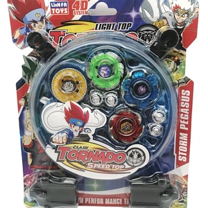 Bộ đồ chơi con quay hồi chuyển 4 món cho trẻ em: 2 con quay, 1 sân đấu, bộ chiến đấu 4D - Product Image 2