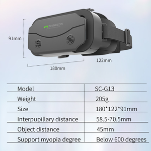 Boîte de réalité <span class=keywords><strong>virtuelle</strong></span> Lunettes intelligentes <span class=keywords><strong>Casque</strong></span> 3d Lunettes G13 Lunettes de réalité <span class=keywords><strong>virtuelle</strong></span> <span class=keywords><strong>Jeux</strong></span> vidéo Jumelles Réalité <span class=keywords><strong>virtuelle</strong></span> - Product Image 4