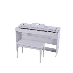 2023 새로운 디자인 88 키 피아노 키보드 화이트 디지털 듀얼 보이스 oem 전자 피아노