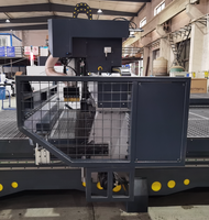 Machine de fraisage CNC 3 axes ATC 2060 haute efficacité avec moteur 9KW, changement d'outil automatique et guide linéaire pour la conception du bois