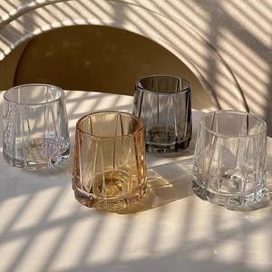 แก้ววิสกี้ทรงดอกไม้หลากสี ขายส่ง สำหรับ<span class=keywords><strong>เหล้า</strong></span>เข้มข้น กลิ่นหอม ทำด้วยมือ ปราศจากสารตะกั่ว แก้วคริสตัลใส - Product Image 5