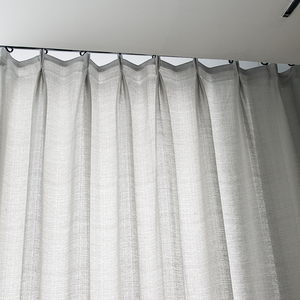 <span class=keywords><strong>D</strong></span>écoration intérieure Moderne élégant doux 100% polyester Rideaux transparents adaptés à la chambre salon cuisine - Product Image 4