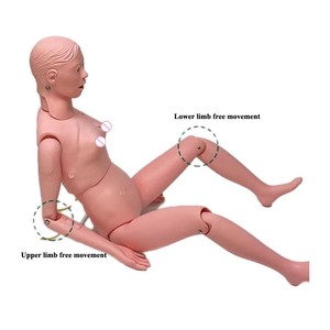 Maniquí Multifuncional para el Cuidado de <span class=keywords><strong>Pacientes</strong></span> Geriátricos, Modelo de Entrenamiento Médico, Maniquí de Enfermería para Ancianos - Product Image 5