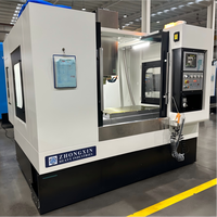 Promotion : Centre d'usinage vertical CNC VMC855 5 axes BT40 à broche unique, personnalisé, avec système Fanuc GSK pour micro-usinage automatique