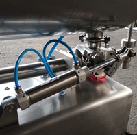 Machine de remplissage pour bouteilles approuvé CE, appareil de remplissage de large haricots, sauce, aliments, lotion de miel, doseur de pâte
