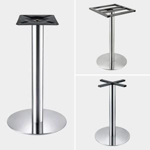 Support de <span class=keywords><strong>pied</strong></span> de table en acier inoxydable <span class=keywords><strong>pour</strong></span> tables de restaurant occidental, <span class=keywords><strong>bar</strong></span>, salle à manger – Nouveau design chinois moderne, simple et luxueux - Product Image 2