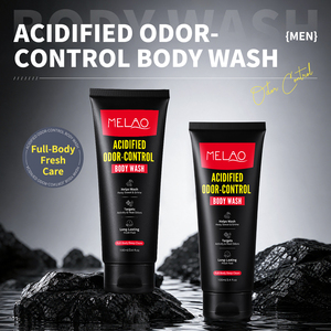 Custom Logo Acidified Odor <b>Control</b> Body Wash 3.4oz Male Body Odor Remover Deodorizing <b>Shower</b> Gel Men bath gel - Product Image 2