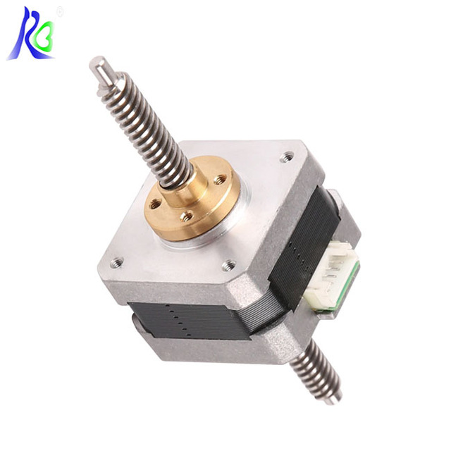 Flat Nema17 Lead Screw Stepper Hybrid Non Captive Linear Stepper Motor with CE Approval