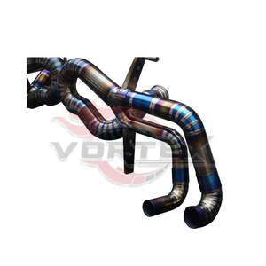 Système d'échappement Catback avec soupape de contrôle en alliage de titane OEM Vortex Factory pour Lamborghini LP610 - Product Image 5