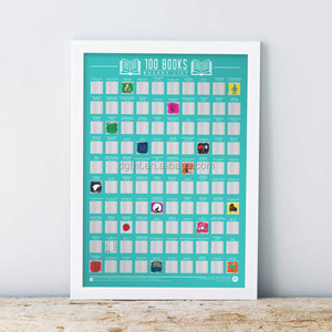 Usine Personnalisé Noir Gratter Affiche 100 Livre Liste Affiche De <span class=keywords><strong>Motivation</strong></span> Avec <span class=keywords><strong>Cadre</strong></span> - Product Image 4